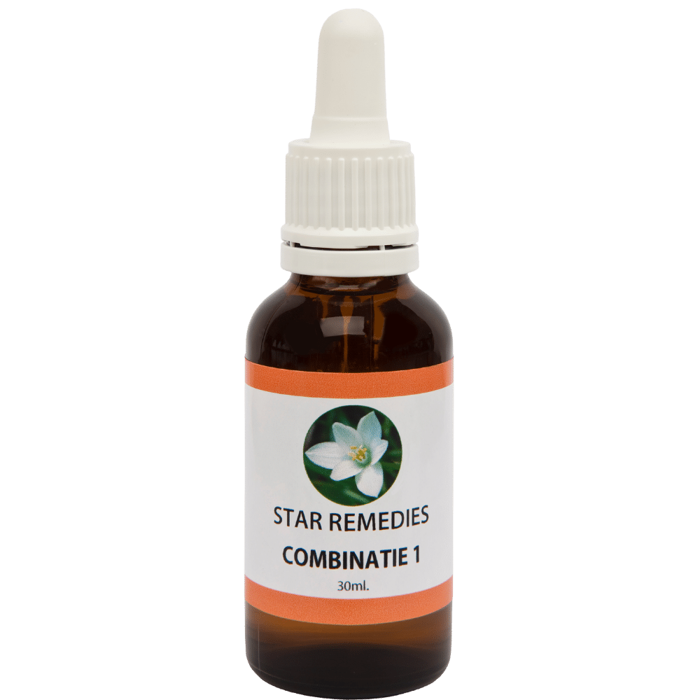 Pipettenflasche 30ml. Blütenessenz-Kombination 1 | Star Remedies