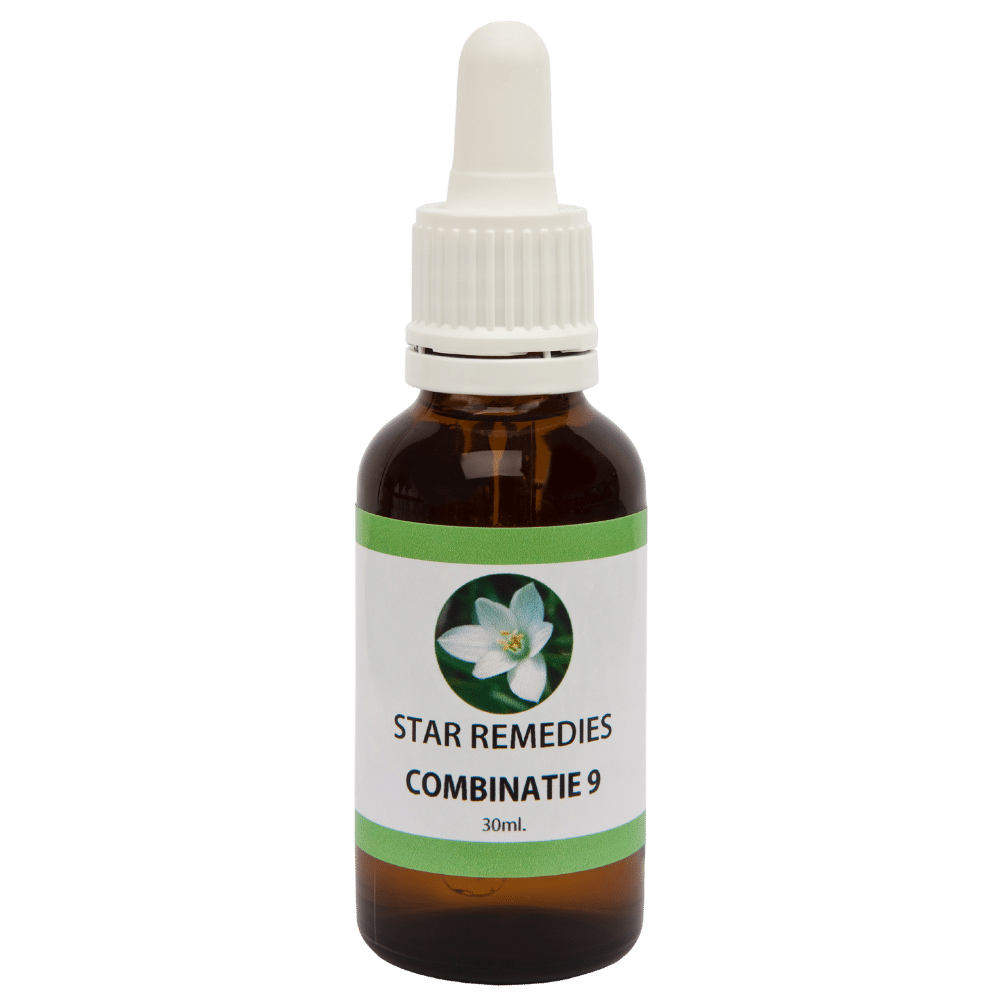 Pipette Bottle 30ml. Flower Essence Combination 9 | Star Remedies