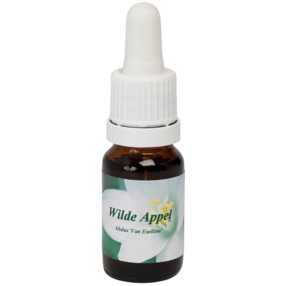 Pipette Bottle 10ml. Flower remedy Wilde Appel | Star Remedies