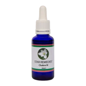 Botella Pipeta 30ml. Esencia floral Chakra essence 3 | Star Remedies