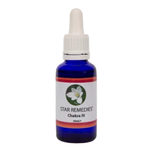 Pipette Bottle 30ml. Flower Essence Chakra essence 4 | Star Remedies