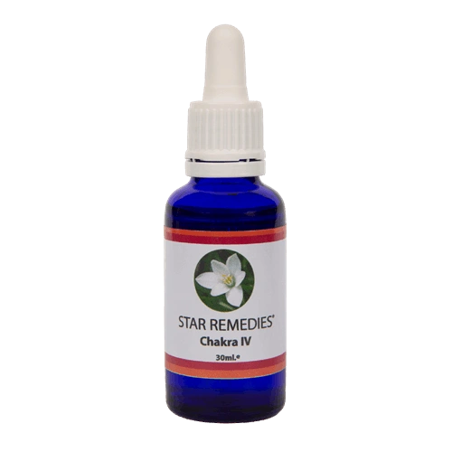 Flacon pipette 30ml. Essence de fleurs Chakra essence 4 | Star Remedies